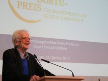 Bündnisgrüner Bundestagsabgeordneter Hans-Christian Ströbele