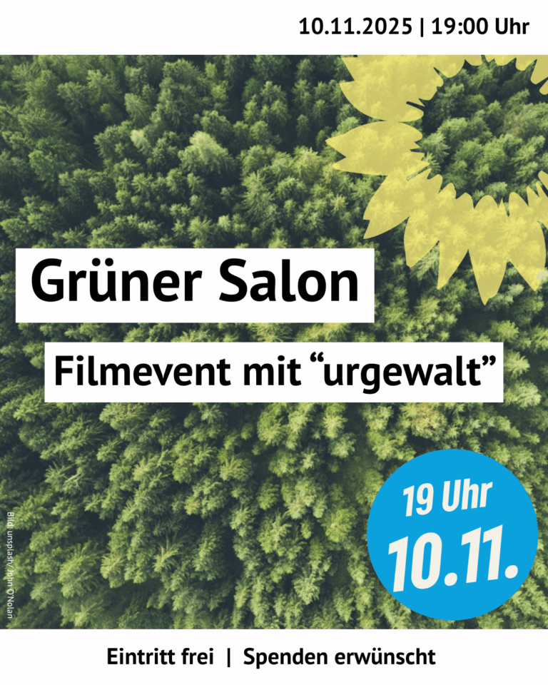 Save the Date: Grüner Salon am 10.11.🎉